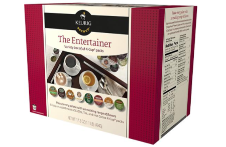 $0.42 per K-Cup Keurig Variety Cups + Free Store Pick Up