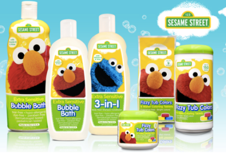 *New* $0.50 Off Sesame Street Bath Product Coupon