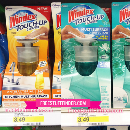 $1.24 (Reg $3.49) Windex Touch-Up Cleaner at Target