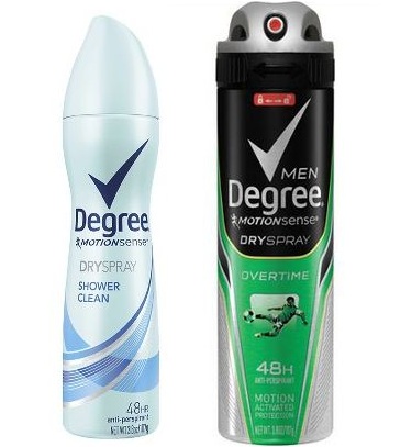 Free Degree Antiperspirant at Rite Aid + Moneymaker