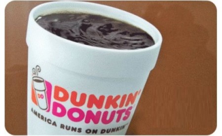 Possible Free Beverage at Dunkin' Donuts