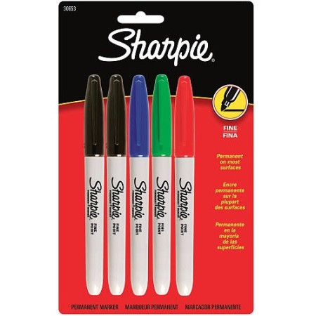 Free 5 Pack Sharpie Markers at Office Depot