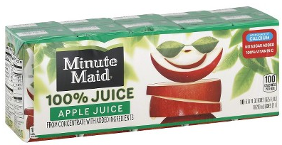 $1.98 (Reg $3) Minute Maid Juice Boxes at Walmart