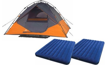 $89 (Reg $119) 6-Person Tent & 2 Queen Airbeds + Free Shipping