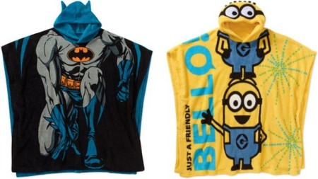 $8 (Reg $16) Boys Licensed Fleece Hooded Poncho at Walmart