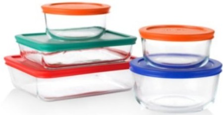 $15.99 (Reg $40) Pyrex 10 Piece Storage Set + Free Pickup