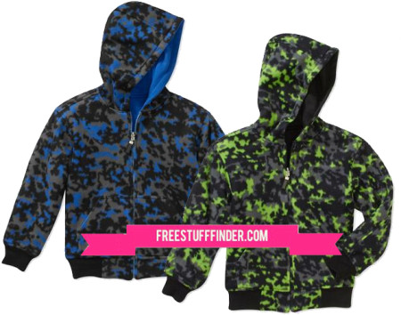 $8 (Reg $17) Boys’ Reversible Fleece Hoodies