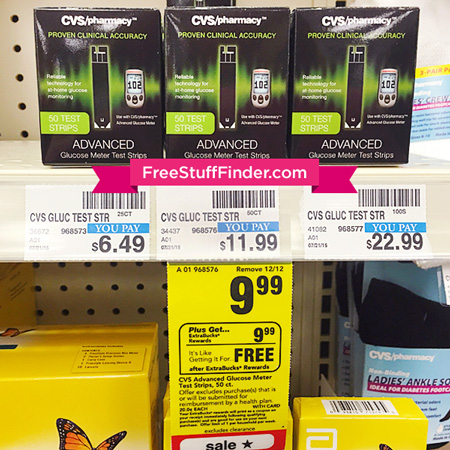 CVS-Advanced-Glucose-Meter-Test-Strips