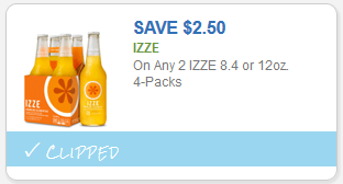 Izze Coupon