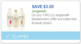 Jergens Coupon