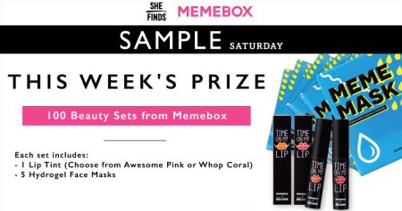 Free Memebox Beauty Set Giveaway