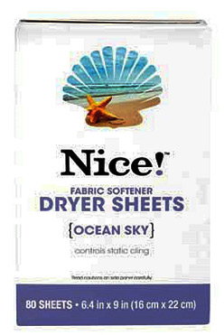 $1.99 (Reg $3.99) Nice! Fabric Softener Dryer Sheets at Walgreens