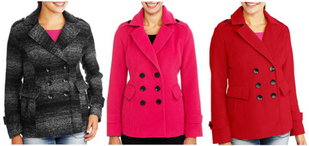 *HOT* $8 (Reg $40) Women's Peacoats + Free Store Pickup
