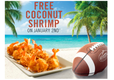 Free Coconut Shrimp at Outback (Today Only!)