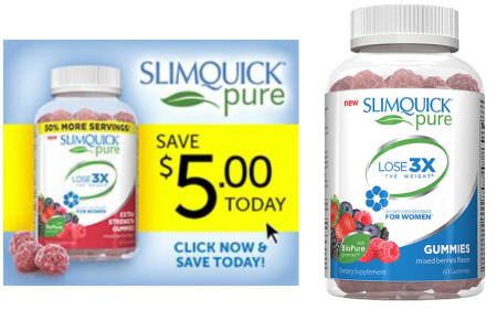 *HOT* $4.00 Off SlimQuick Pure Extra Strength