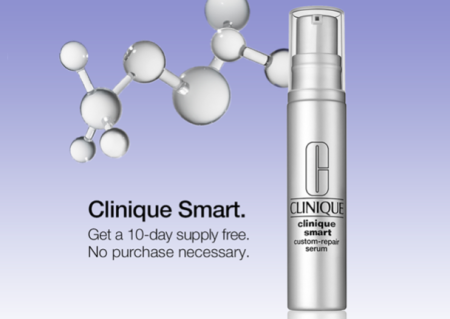 Free Sample 10-Day Supply Clinique Smart Serum