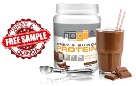 Free Sample NoGii Quinoa & Whey Protein Powder