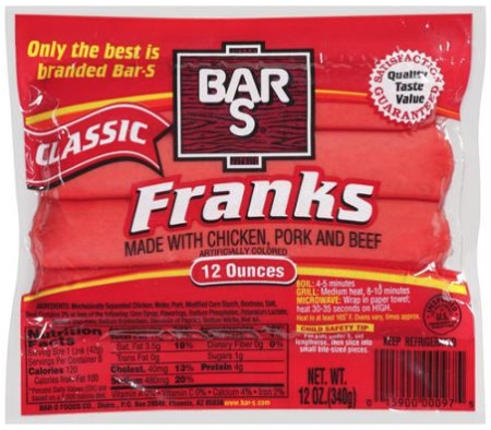 Free Bar-S Classic Franks at Walmart