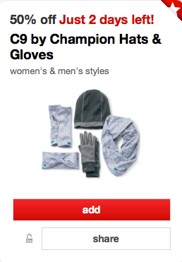 *HOT* 50% C9 by Champion Kid's Fleece Cartwheel (Today Only)