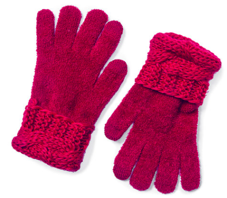 $2 Winter Gloves at Claire's