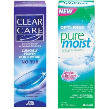$0.49 (Reg $12) Clear Care or Opti-Free Solution at Rite Aid