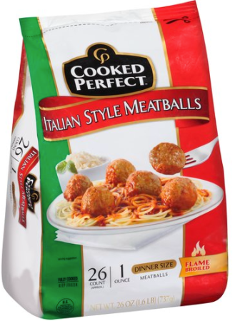 $0.49 (Reg $4) Cooked Perfect Meatballs at Kroger Affiliates