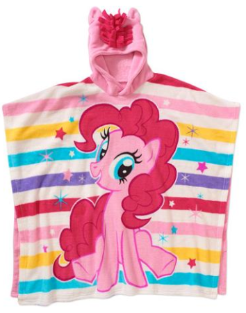 $6 (Reg $16) Girls' Character Super Soft Fleece Poncho