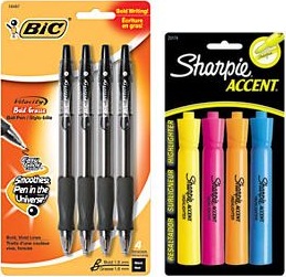 Free Sharpie & Bic Stationery Products at Office Depot