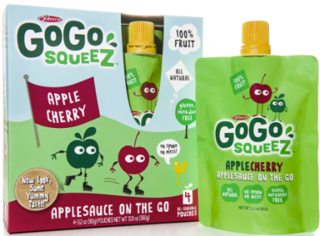 $0.31 per pouch GoGo Squeez at CVS 