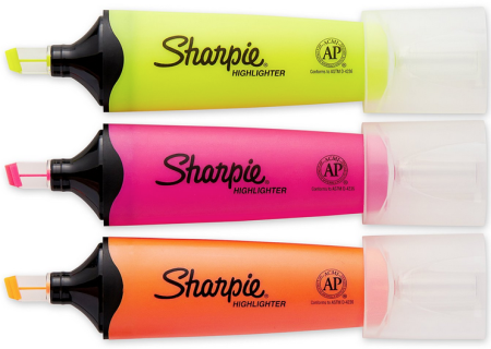 Free Sharpie Clear View at Staples