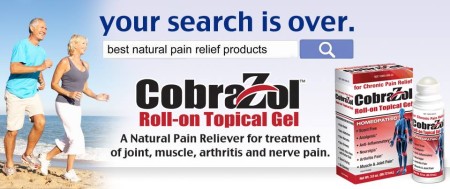 *HOT* Free Sample CobraZol Chronic Pain Relief 