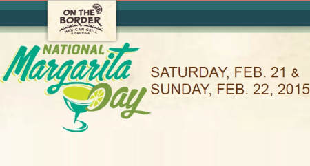 $2 Margaritas at On the Border (Today Only!)