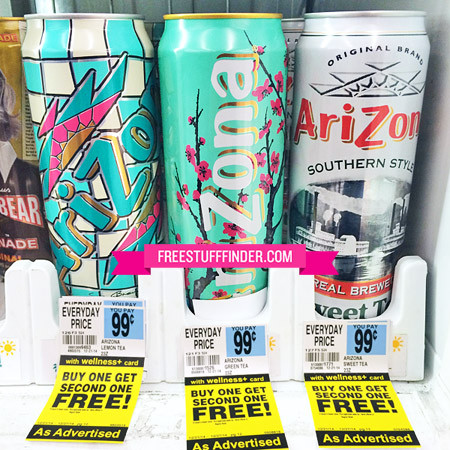 $0.49 (Reg $1) Arizona Tea at Rite Aid