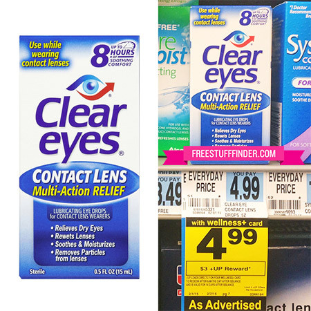 $1.44 (Reg $8) Clear Eyes Eye Drops at Rite Aid
