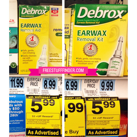$0.99 (Reg $10) Debrox Earwax Drop Kits at Rite Aid
