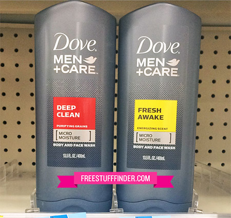 $1.34 (Reg $5.79) Dove Men+Care Body Wash at Walgreens