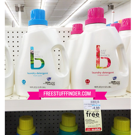 $0.04 Per Load Just the Basics Detergent at CVS