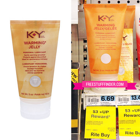 FREE K-Y Lubricant at Rite Aid