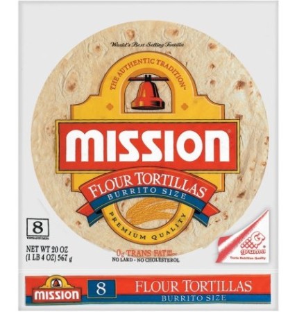$1 (Reg $3.49) Mission Tortillas at Kroger