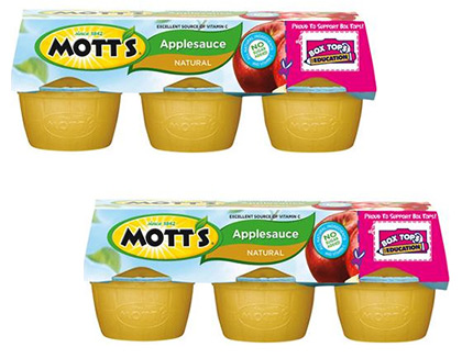 $1.58 (Reg $2) Mott's Applesauce + FREE Movie Ticket at Target