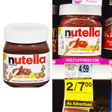 $1.50 (Reg $4.59) Nutella Hazelnut Spread at Rite Aid