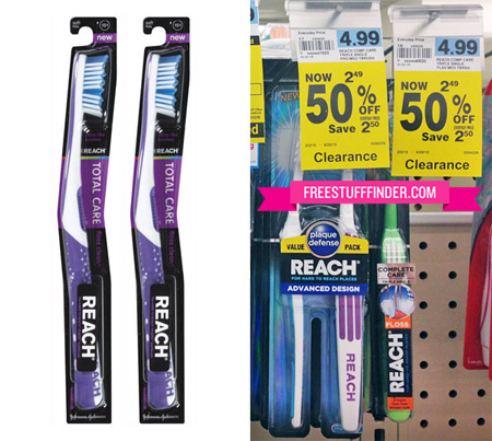 $0.99 (Reg $5) Reach Toothbrush at Rite Aid