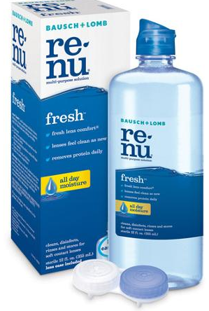 $1.99 (Reg $8) Re-Nu Contact Solution at CVS