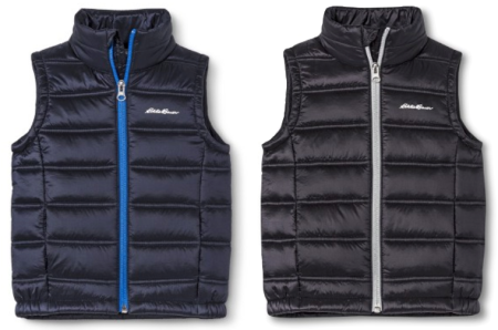 $8.74 (Reg $25) Eddie Bauer Toddler's Quilted Vests