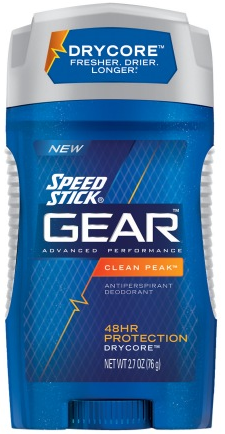 FREE Speed Stick Gear Deodorant at Walgreens + Moneymaker