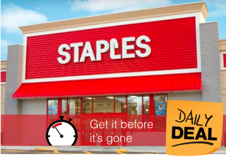 *HOT* Up to 88% Off Staples Daily Deals (Limited Time Only!)