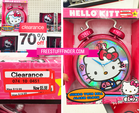 Clearance: Up to 70% Off Hello Kitty at Target 