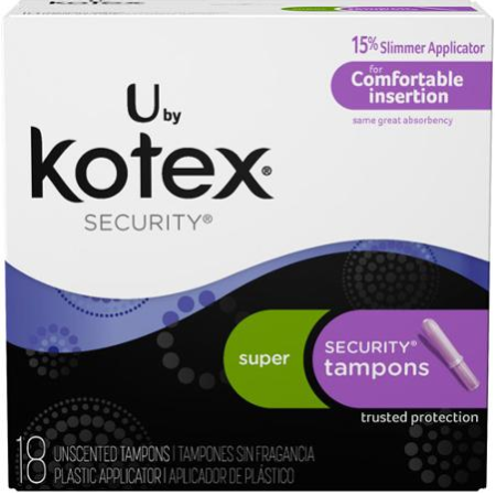 *HOT* $0.24 (Reg $4.49) U By Kotex Tampons at Walgreens