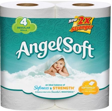 $0.14 per roll Angel Soft Bath Tissue at Dollar General