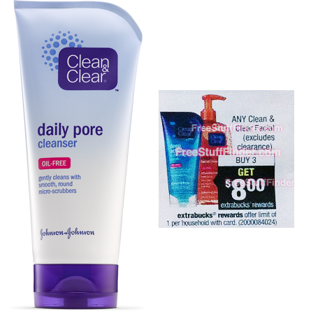 $1.83 (Reg $5.49) Clean & Clear Cleanser at CVS